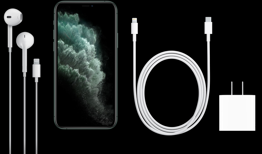 终于来了，新上市的iPhone 11 Pro系列标配18W快充USB-C充电器